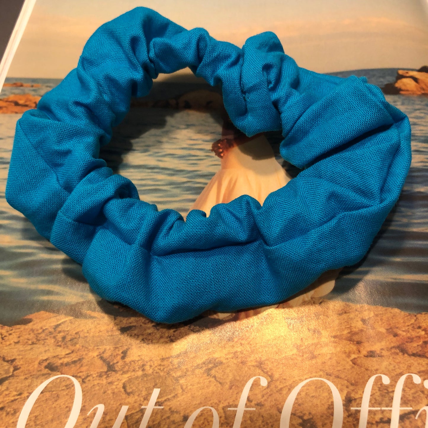 MR Scrunchie Azur Blau